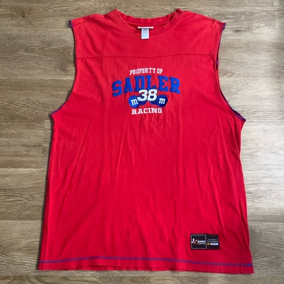 Elliot Sadler Men’s XL nascar tank top m&m - Picture 1 of 8